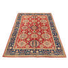 Heriz Area Rug Handmade Red Medallion 4x7 ft