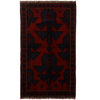 Baluchi Rug Handmade Red Geometric 3x5 ft