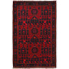 Baluchi Rug Handmade Red Prayer Design 3x5 ft