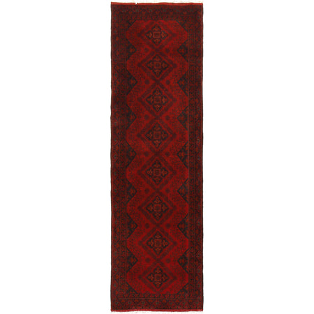 Khal Mohammadi Rug Handmade Red 10' Runner