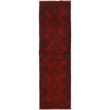 Khal Mohammadi Rug Handmade Red 10' Runner