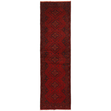Khal Mohammadi Rug Handmade Red 10' Runner
