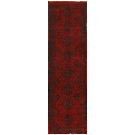 Khal Mohammadi Rug Handmade Red 10' Runner