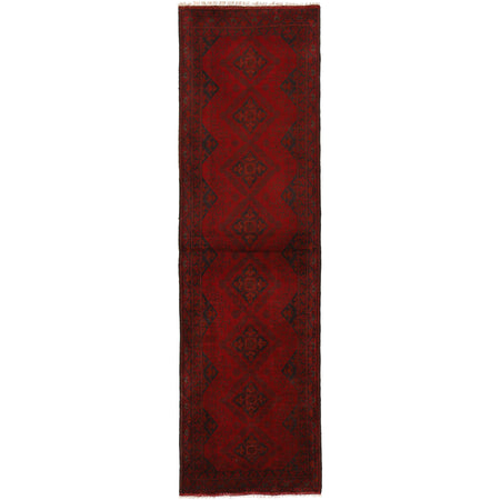 Khal Mohammadi Rug Handmade Red 10' Runner