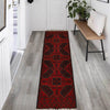 Khal Mohammadi Rug Handmade Red 5' Runner