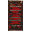 Table Sheet Area Rug Runner Handmade Multi Curvilinear 5'
