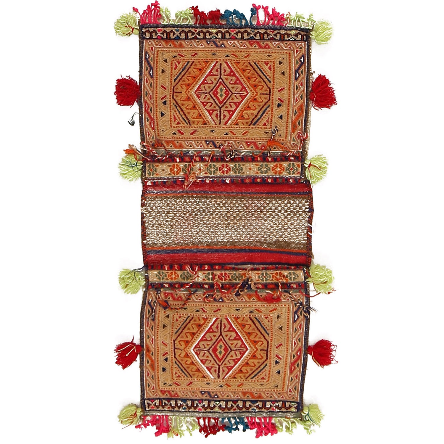Saddle Bag Handmade Multi Floral 1x2 ft