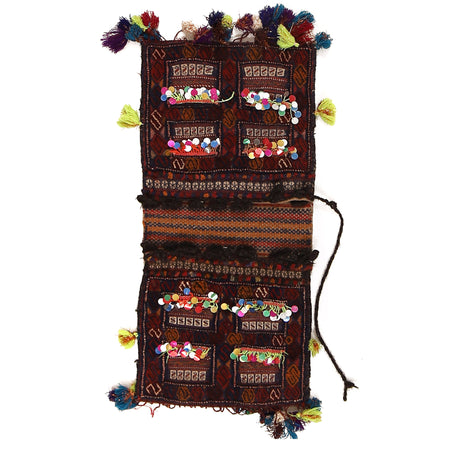 Saddle Bag Handmade Multi Floral 1x2 ft