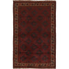 Baluchi Rug Handmade Multi Geometric 4x7 ft