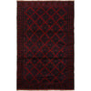 Baluchi Rug Handmade Red Geometric 6x9 ft