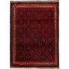Baluchi Rug Handmade Red Geometric 5x8 ft