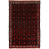 Baluchi Rug Handmade Multi Geometric 4x6 ft