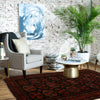 Baluchi Rug Handmade Multi Geometric 4x6 ft