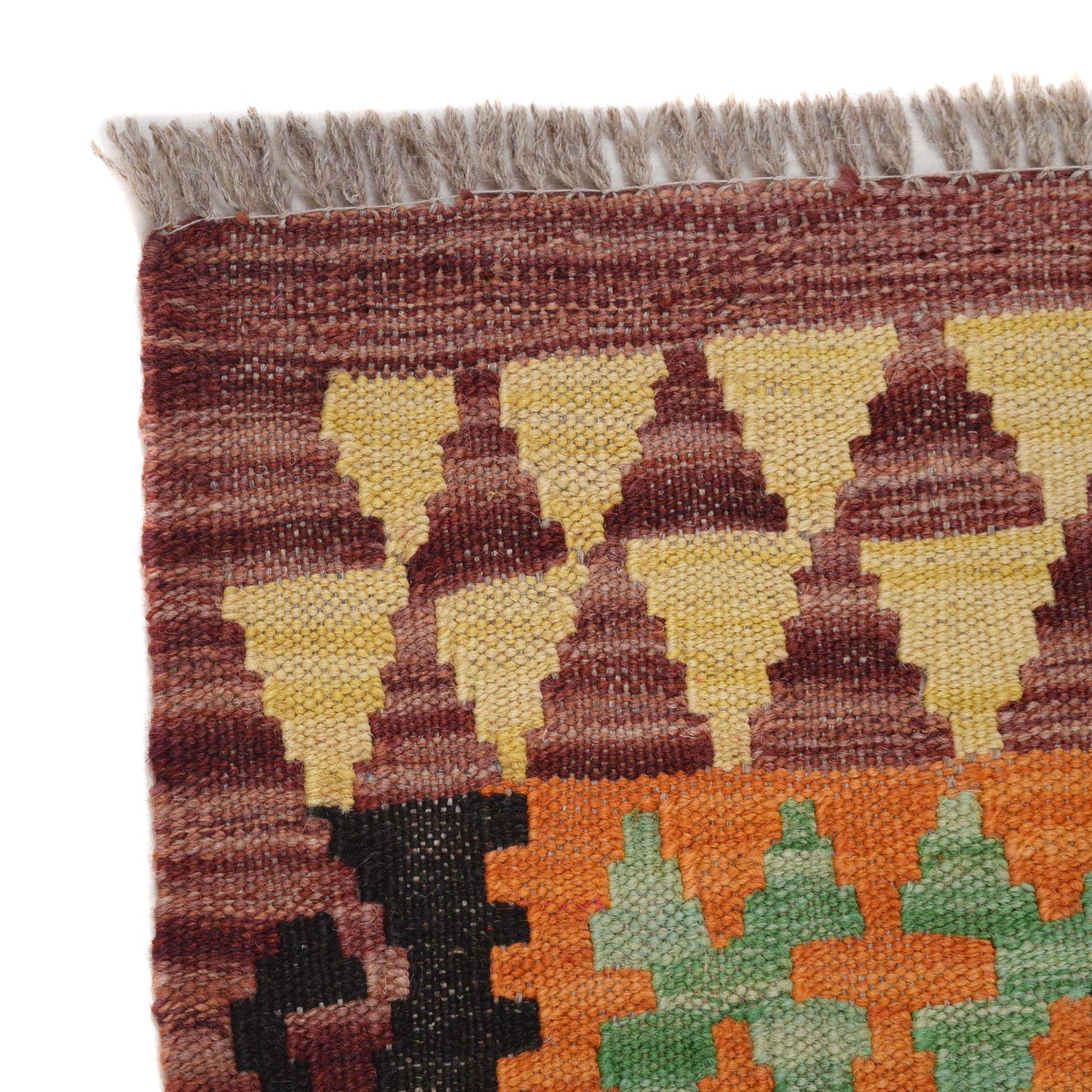 Handmade Multi Kilim Geometric 3x5 ft
