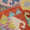 Handmade Multi Kilim Geometric 10' Runner