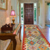 Handmade Multi Kilim Geometric 10' Runner