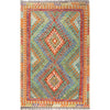 Handmade Multi Kilim Geometric 7x10 ft