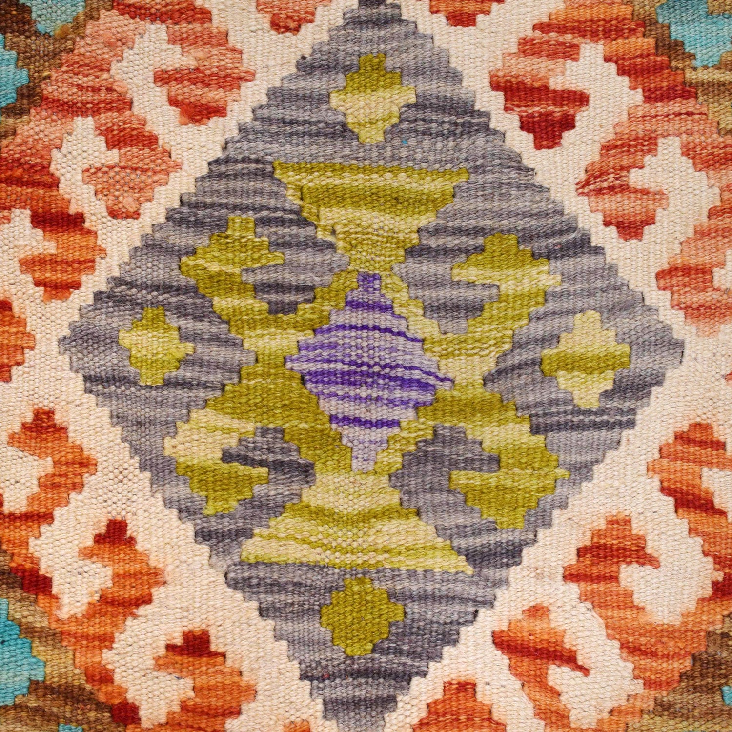 Handmade Multi Kilim Geometric 7x10 ft