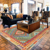 Handmade Multi Kilim Geometric 7x10 ft