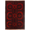 Khal Mohammadi Rug Handmade Red 3x5 ft
