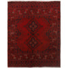 Khal Mohammadi Rug Handmade Red 3x5 ft