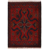 Handmade Wool Doormat Red Floral