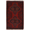Handmade Wool Doormat Red Floral