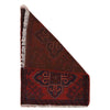 Handmade Wool Doormat Red Floral