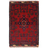 Handmade Wool Doormat Red Floral