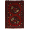 Handmade Wool Doormat Red Floral