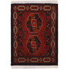Handmade Wool Doormat Red Floral