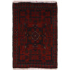 Handmade Wool Doormat Red Floral