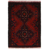 Handmade Wool Doormat Red Floral