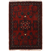 Handmade Wool Doormat Red Floral