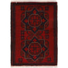 Handmade Wool Doormat Red Floral