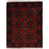 Handmade Wool Doormat Red Floral