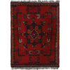 Handmade Wool Doormat Red Floral