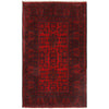 Khal Mohammadi Rug Handmade Red 3x5 ft