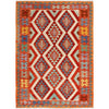 Handmade Multi Kilim Geometric 4x7 ft