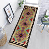 Handmade Multi Kilim Geometric 5' Runner