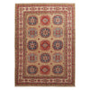 Kazak Rug Handmade Beige Medallion 7x10 ft