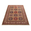 Kazak Rug Handmade Beige Medallion 7x10 ft