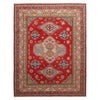 Kazak Rug Handmade Red Medallion 7x10 ft