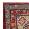Kazak Rug Handmade Red Medallion 7x10 ft