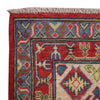Kazak Rug Handmade Red Medallion 7x10 ft