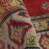 Kazak Rug Handmade Red Medallion 7x10 ft