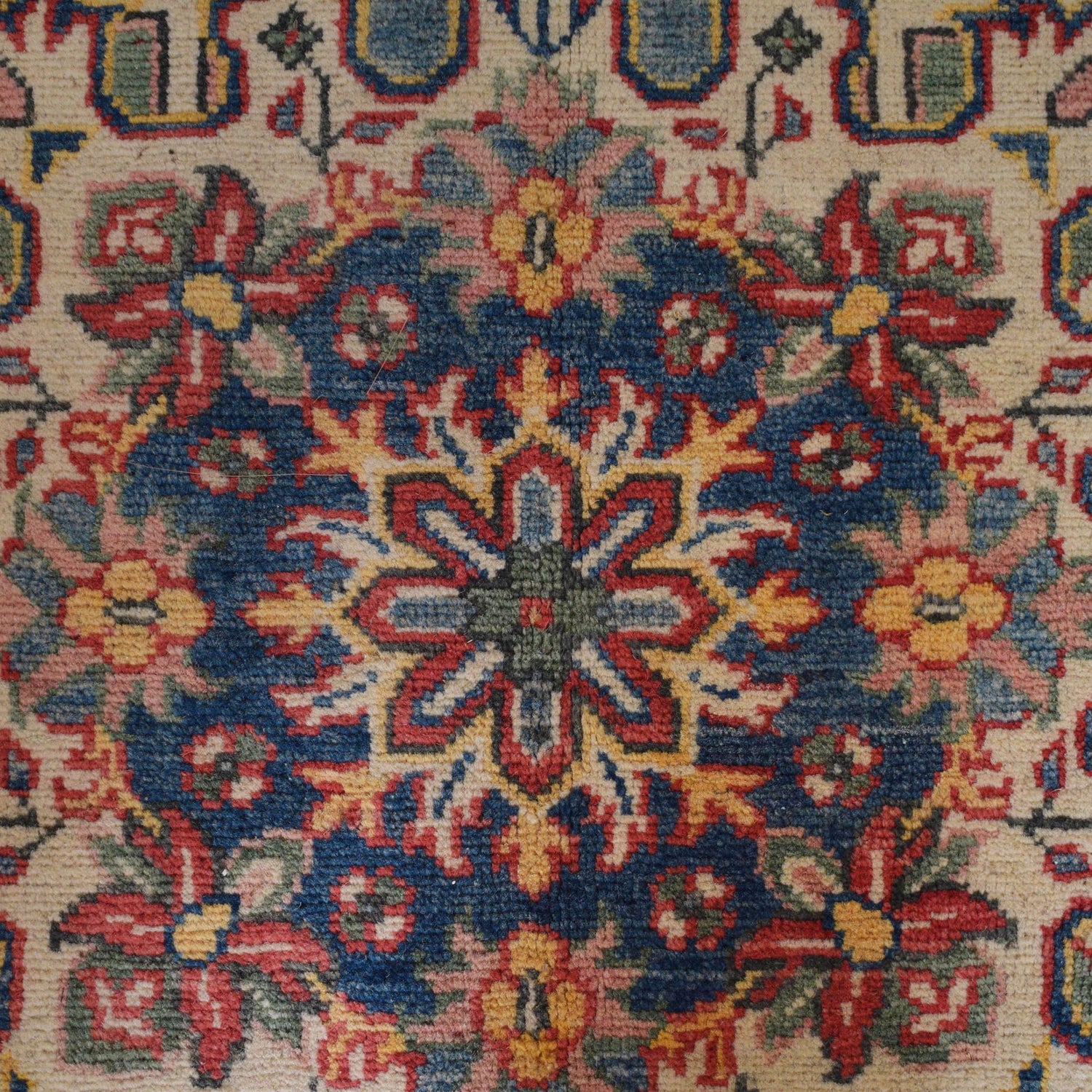 Bakhtiar Area Rug Handmade Blue Floral 8x10 ft