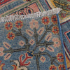 Bakhtiar Area Rug Handmade Blue Floral 8x10 ft