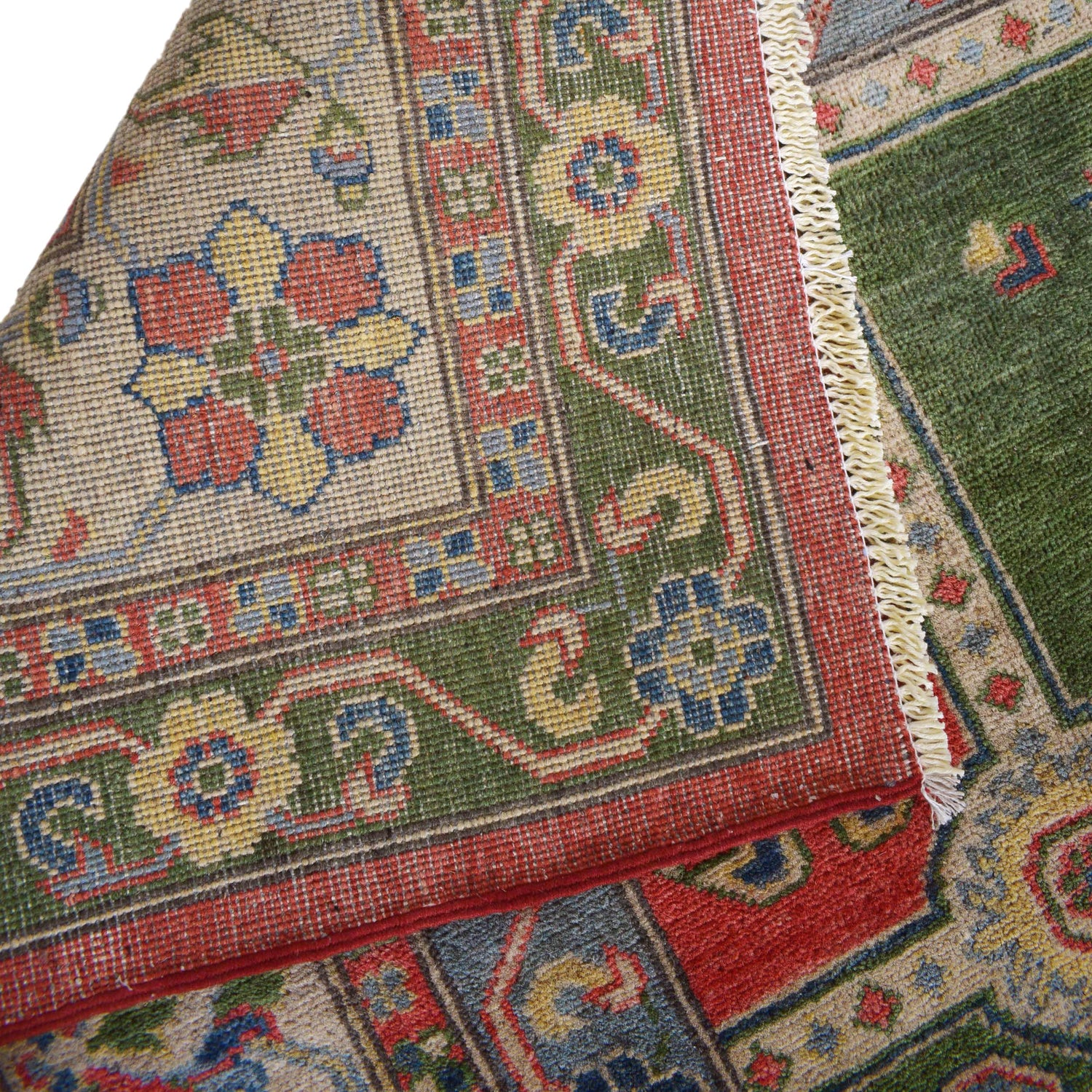 Kazak Rug Handmade Multi Medallion 9x12 ft