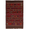 Laghari Kilim Area Rug Handmade Multi Geometric 4x6 ft
